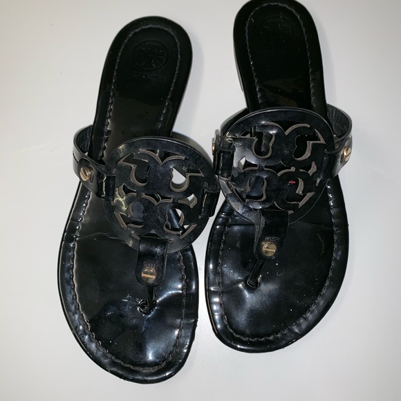 Tory Burch Shoes - Black Tory Burch Miller Sandals size 7